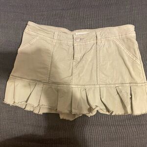 Green mini skort - Garage